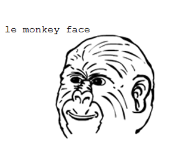 Le Monkey Face from le Reddit