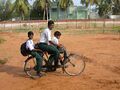 Poor people actually use bikes as transportation