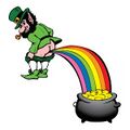 Leprechauns Convert Rainbow Shit Into Gold