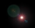 The intriguing 35 millimeter prime lens flare.