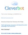 Cleverbot is a protestfag!