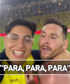 "Stop Stop Stop"- Messi being raep by a batshit insane ecuadorian fantard