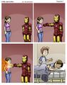 Iron Man hates kids.