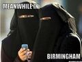 Shock shows in the faces of typical Brummies at news of the tragedy.