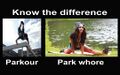 Parkour and Park Whores