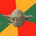 Ganja Yoda is chill