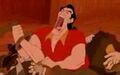 Gaston makes sure he gets his daily dose of man flesh.