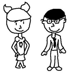 Dollface And Poindexter.JPG