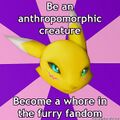 Renamon was actually created for the sole purpose of Rule#34