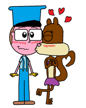 MrCoolBlue Sandy Cheeks kissing Joey.png