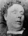 Here's a fun fact for you guro fans. The mortician who took this photograph placed a piece of card in the wound in Annie Chapman's neck, to illustrate how deep the cut was, as can be seen here. Yeah. That get you hard?