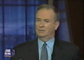 O'Reilly's reaction to a reasonable argument.