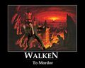 Christopher Walken does simply Walken to Mordor