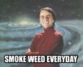 Fact: Carl Sagan loved to smoke him some weed No, seriously.