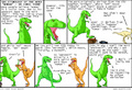 Dinosaur Comics vs "Womyn."