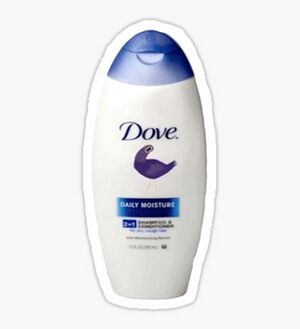 Dove lotion trash dove.jpeg