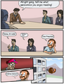 The boardroom suggestion comic version.